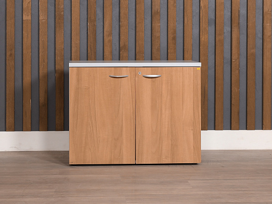 Тумба под оргтехнику ЛДСП Серый