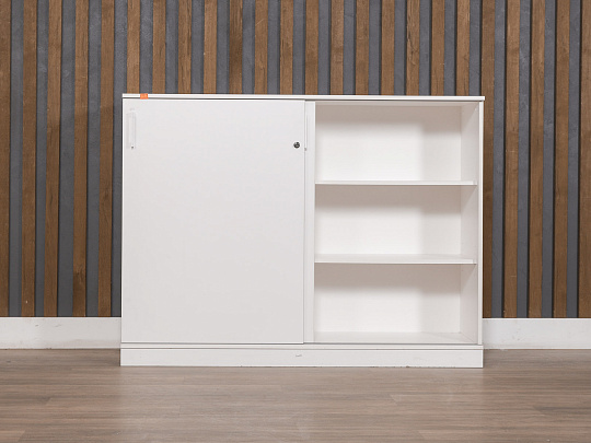 Шкаф для документов ЛДСП Белый Россия