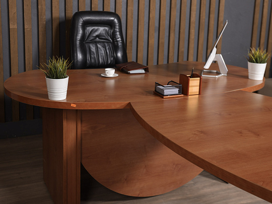 Стол руководителя ЛДСП Ольха