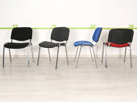 Офисный стул Ткань Чёрный