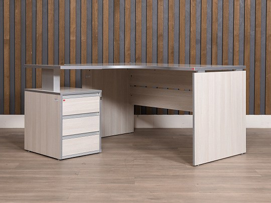 Стол с тумбой Bella Vita ЛДСП Бук Беларусь