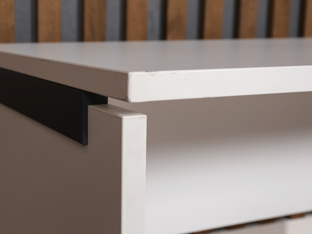 Стол прямоугольный ЛДСП Белый (СПБ-250725) Стол прямоугольный ЛДСП Белый (СПБ-250725)