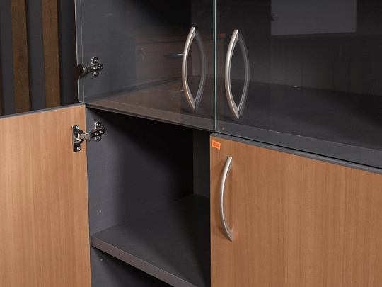 Шкаф для документов ЛДСП Ольха