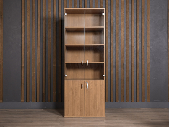 Шкаф для документов ЛДСП Орех