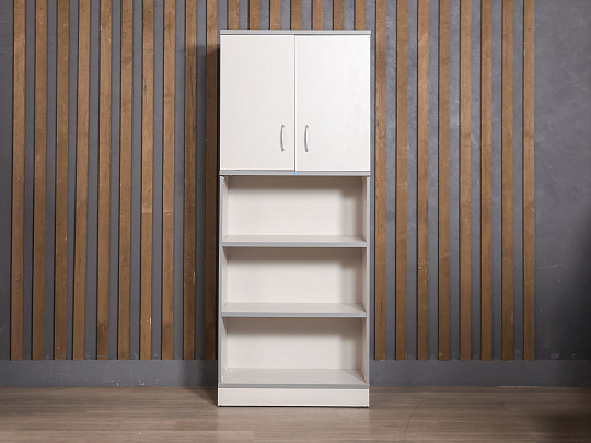 Шкаф для документов ЛДСП Серый