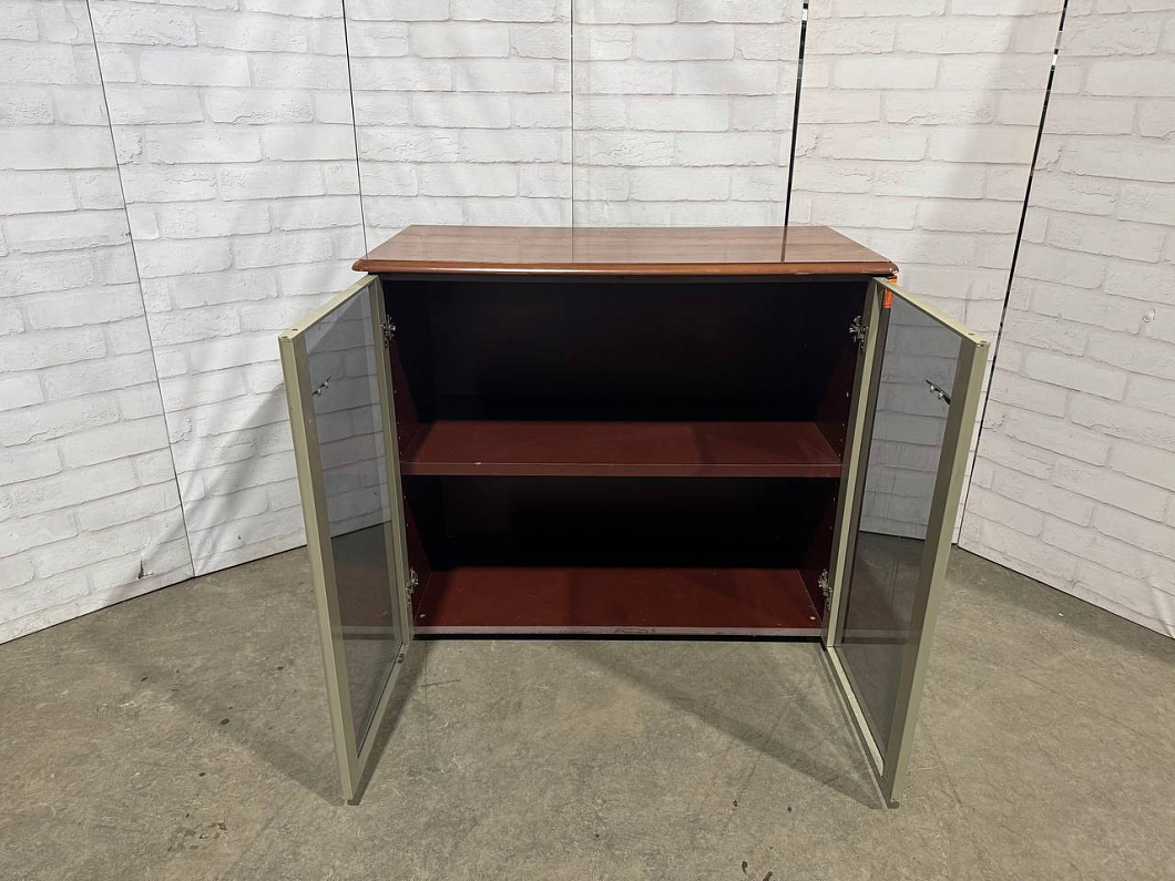 Комод-Греденция ЛДСП Орех Россия (ТООР-270125)