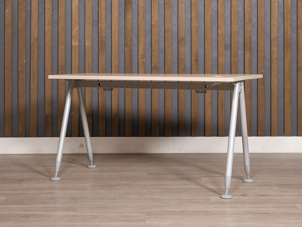 Стол Левый эргономичный ЛДСП Бук (СПЭБКМ-190825)