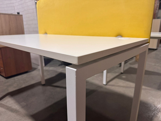 Стол прямоугольный ЛДСП Белый Европа