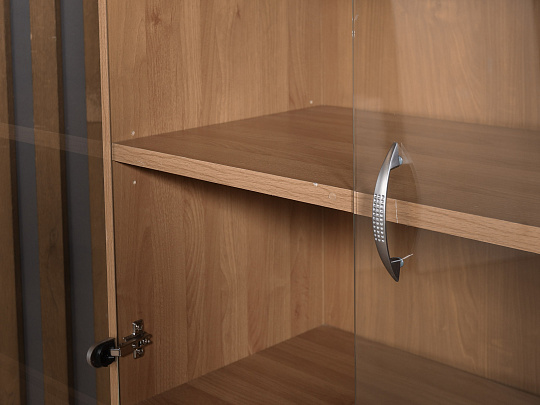 Шкаф для документов ЛДСП Орех