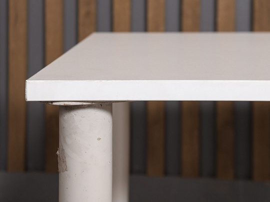 Стол прямоугольный ЛДСП Белый