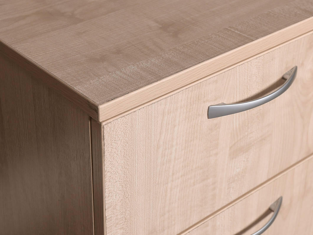 Тумба подкатная ЛДСП Бук (ТВБК2-010160)