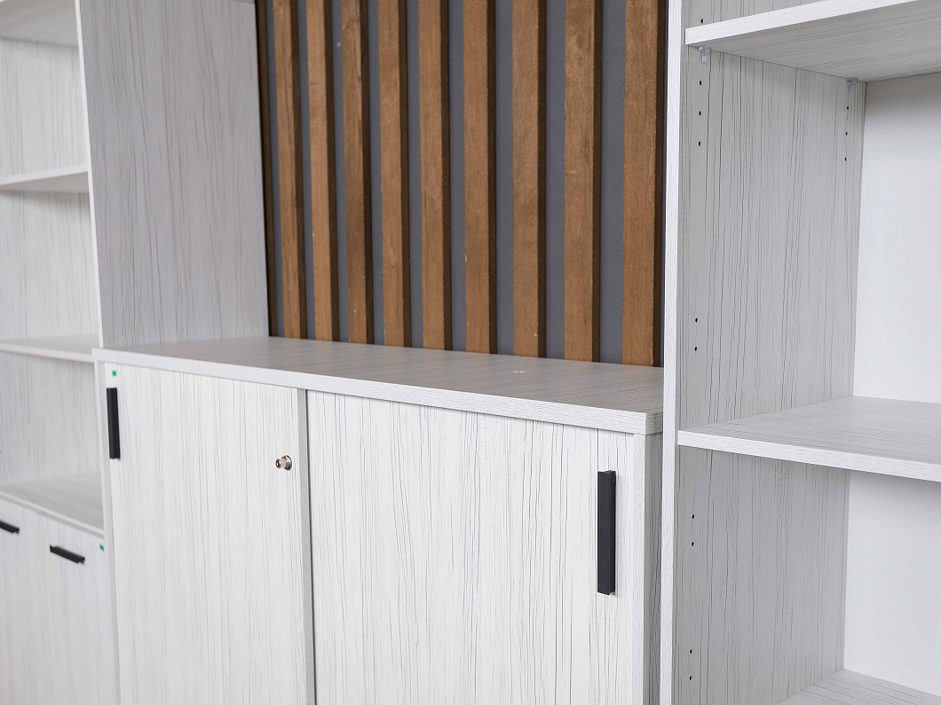 Кабинет руководителя Sitara ЛДСП Белый Россия (КРБ-120825)