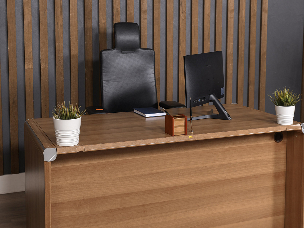 Стол руководителя ЛДСП Ольха (СРОХ6-090725)