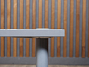 Стол с тумбой для офиса 1600x800x750 мм ДСП Серый; Синий  (СТСР1-130623)