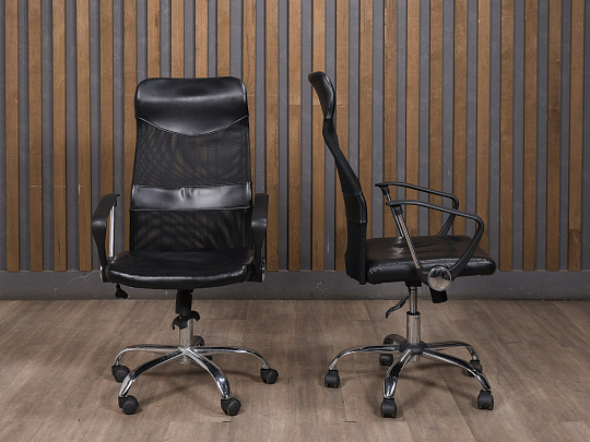 Офисное кресло Искусственная кожа Чёрный Россия