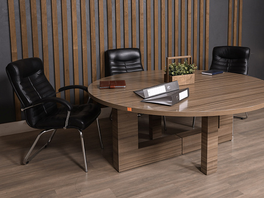 Стол для переговоров Timeoffice МДФ Ясень шимо Италия