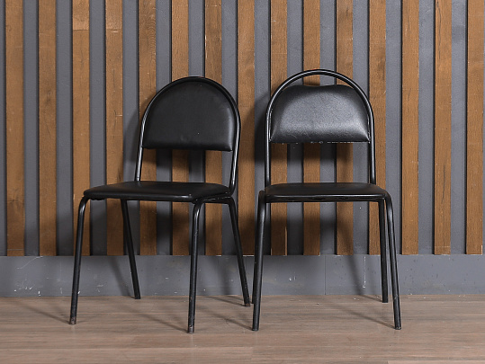 Офисный стул Искусственная кожа Чёрный