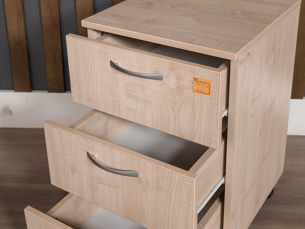 Тумба подкатная ЛДСП Бук (ТВБК2-010160)