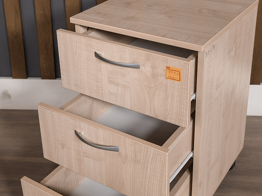 Тумба подкатная ЛДСП Бук