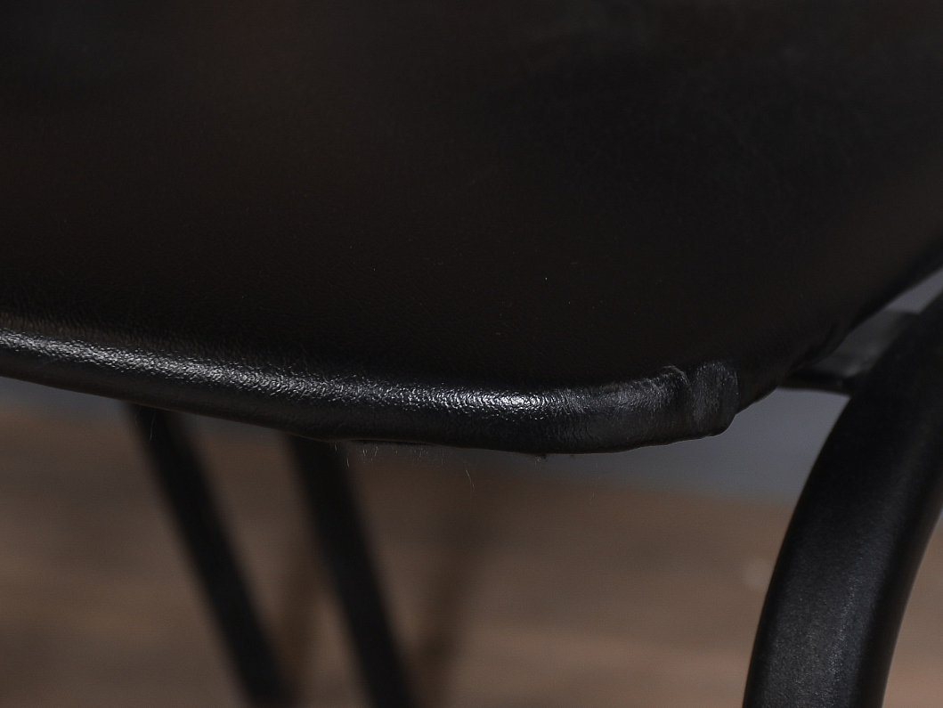 Офисный стул Искусственная кожа Чёрный (ОСЭЧ3-111125)