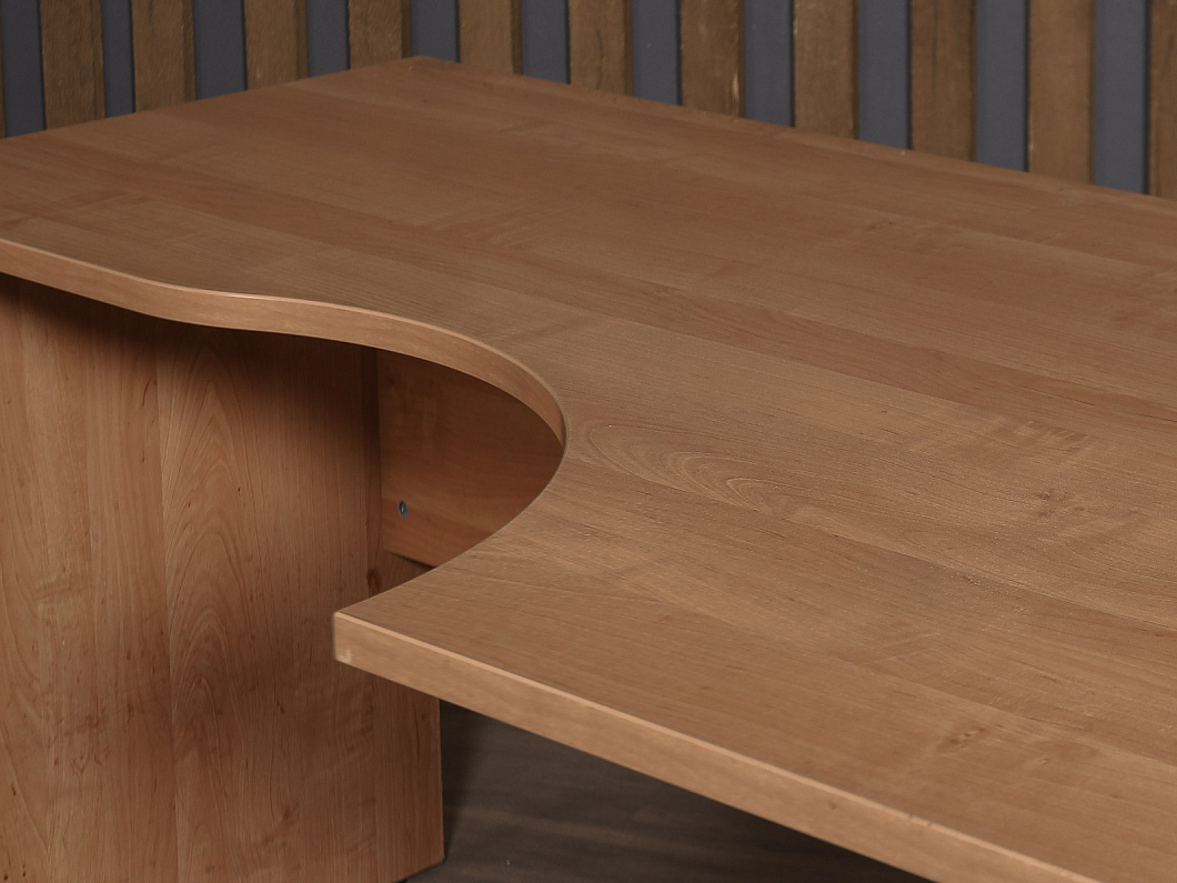 Стол эргономичный ЛДСП Ольха (СЭОХ-011125)