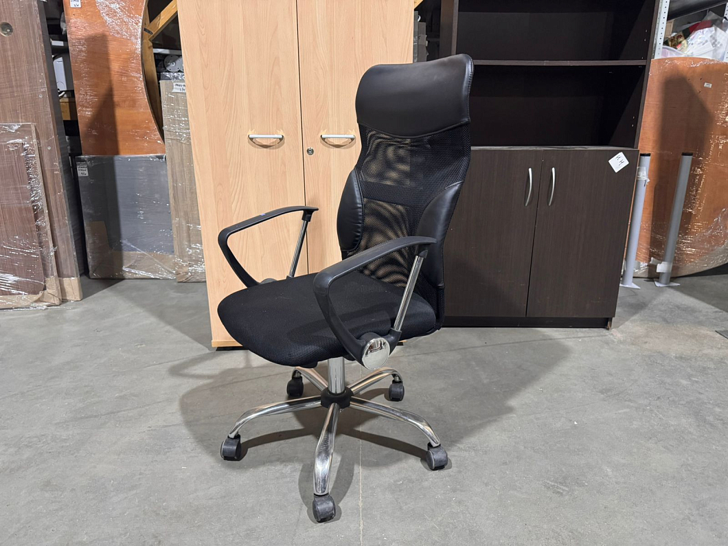 Кресло руководителя Ткань Чёрный (КРТЧ-010100)