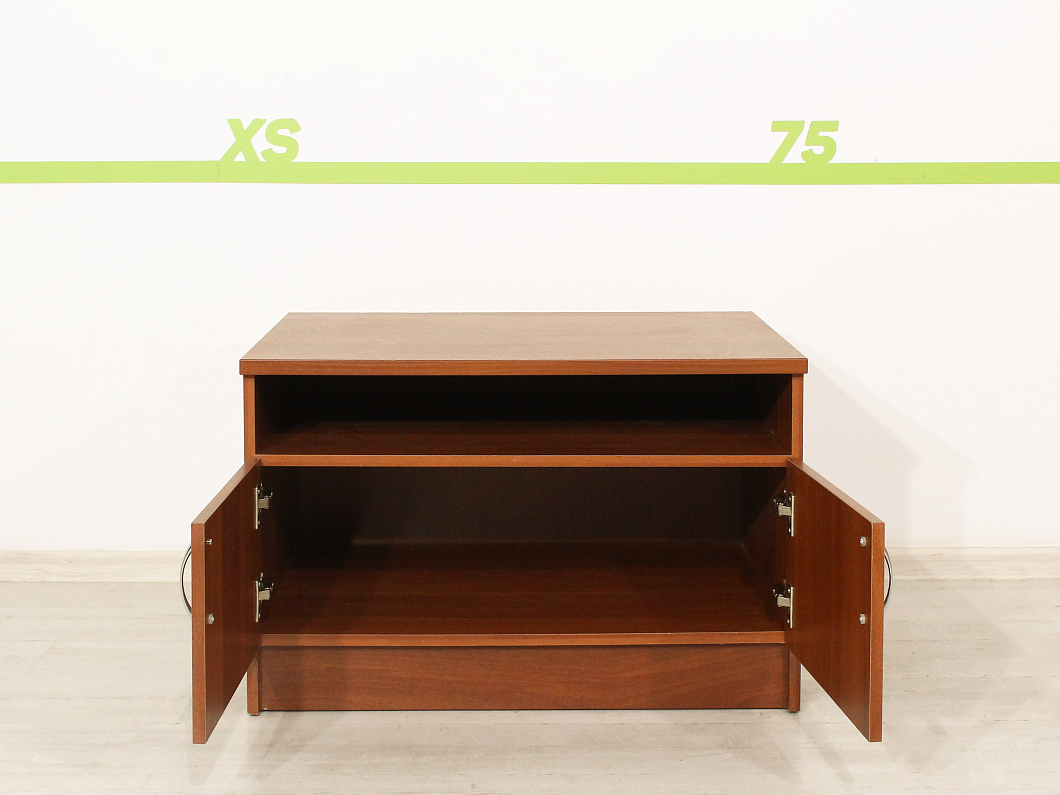 Тумба под оргтехнику ЛДСП Орех Россия (24351-140126)