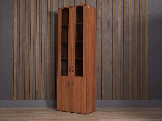 Шкаф для документов ЛДСП Вишня