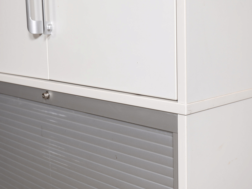 Шкаф для документов ЛДСП Белый (ШДБ-031225)