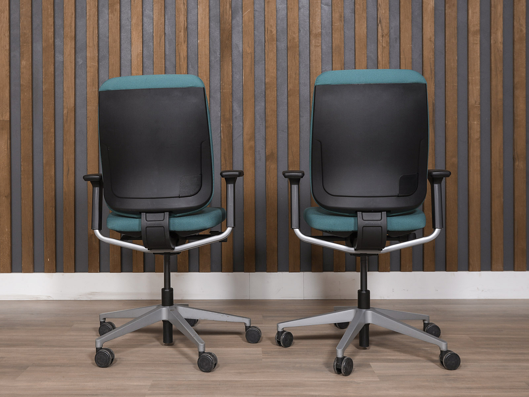 Офисное кресло Steelcase Ткань Зелёный Франция (КПЗЛ-260325)