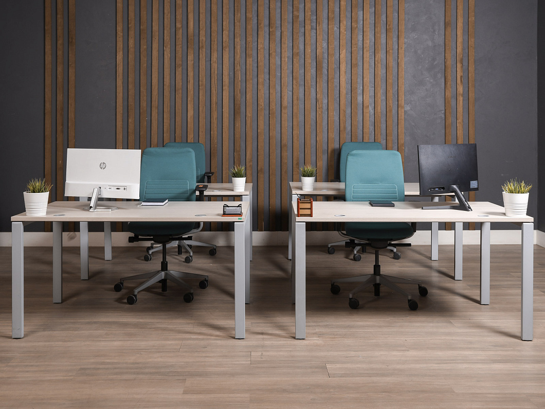 Стол прямоугольный ЛДСП Бук (СПБК-300825)