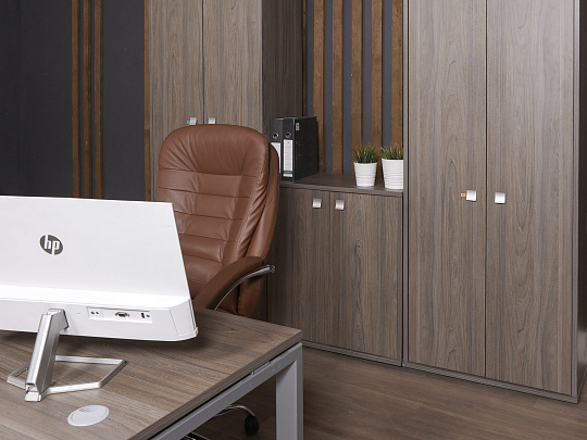 Кабинет руководителя ЛДСП Ясень шимо