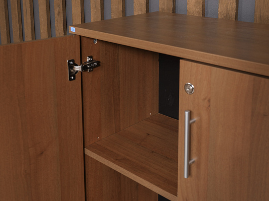 Тумба под оргтехнику ЛДСП Орех