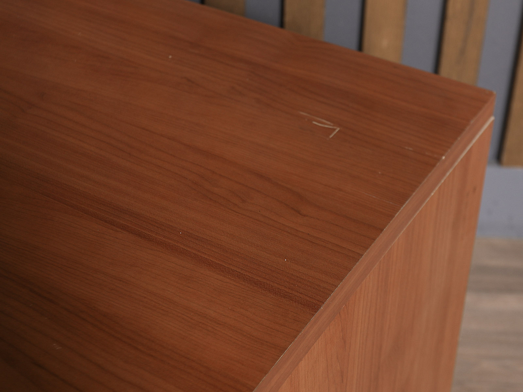 Тумба под оргтехнику ЛДСП Вишня (ТОВШ-111125)