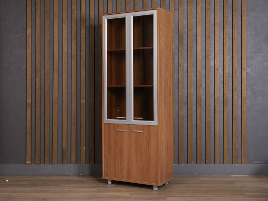 Шкаф для документов МДФ Орех