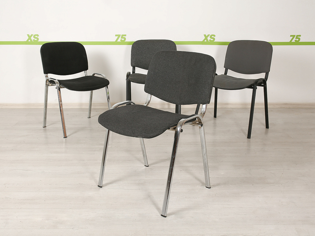 Офисный стул ИЗО Ткань Чёрный Россия (3462-221025)