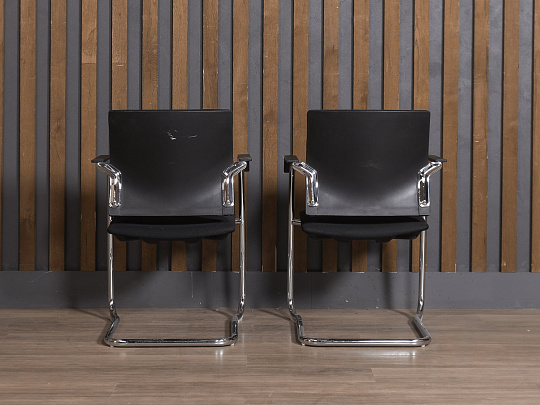 Конференц-кресло Ткань Чёрный