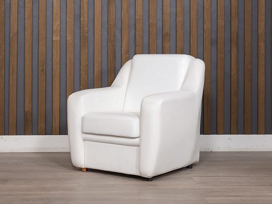 Кресло Искусственная кожа Белый