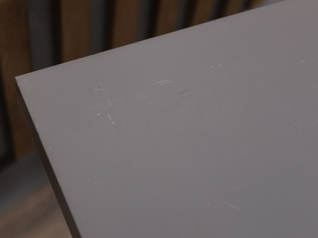 Стол прямоугольный IKEA МДФ Серый (СПСРМ-290925)