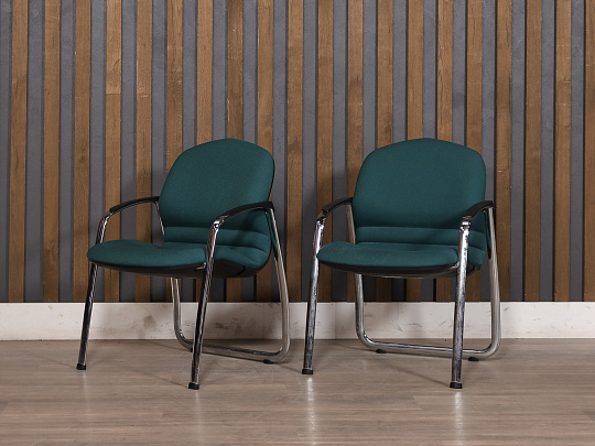 Конференц-кресло Ткань Зелёный Импорт