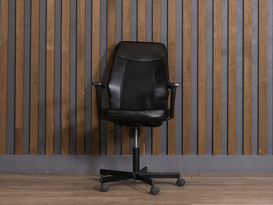 Офисное кресло Искусственная кожа Чёрный