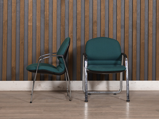 Конференц-кресло Ткань Зелёный Импорт