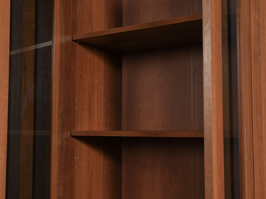 Шкаф для документов ЛДСП Вишня