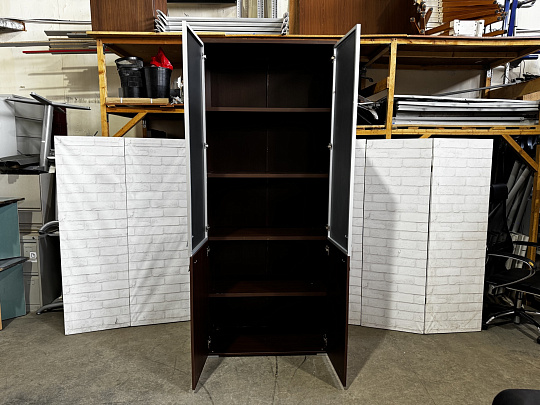 Шкаф для документов ЛДСП Венге