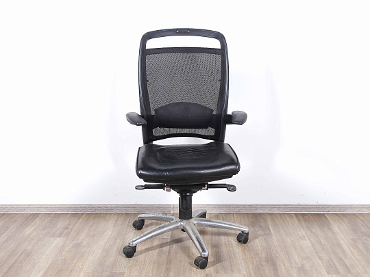 Кресло руководителя CHAIRMAN Ergo 281 Искусственная кожа Чёрный Россия