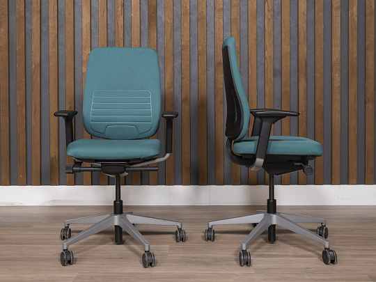 Офисное кресло Steelcase Ткань Зелёный Франция