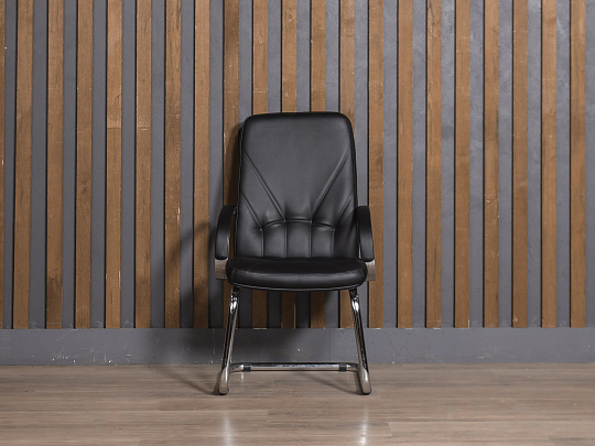 Конференц-кресло Искусственная кожа Чёрный