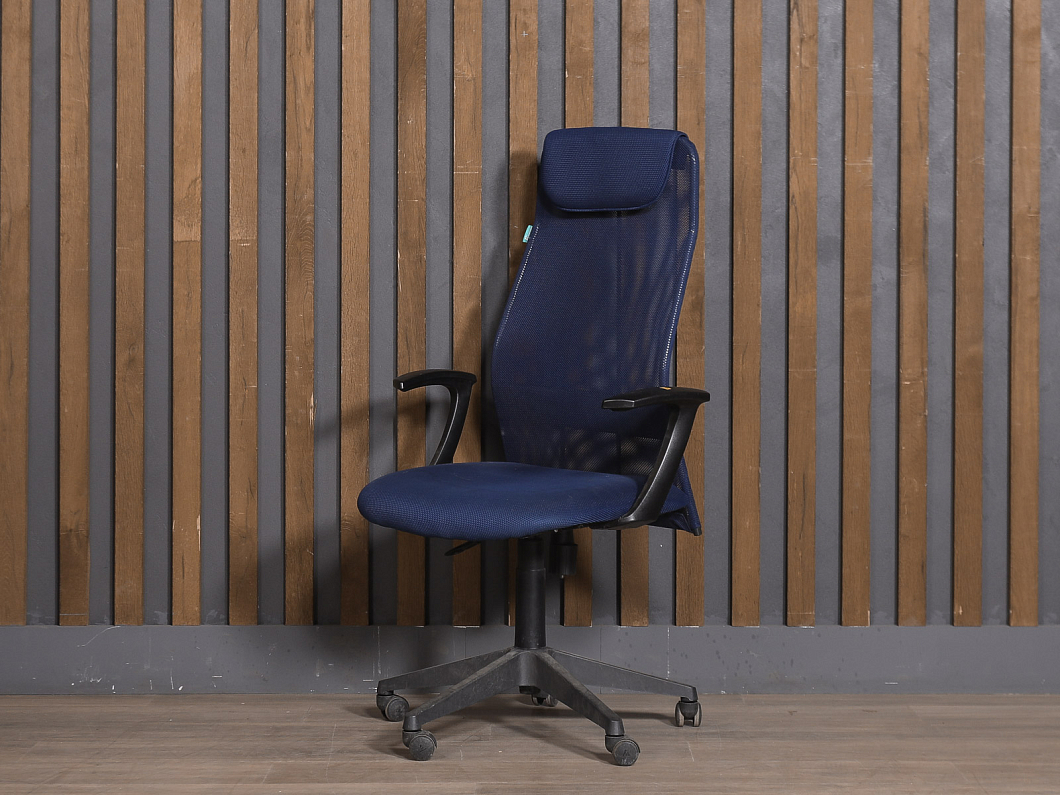 Кресло руководителя Metta Ткань Синий Россия (КРТСВН-180925)