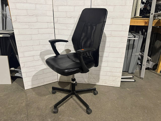 Офисное кресло CHAIR Искусственная кожа Чёрный Европа