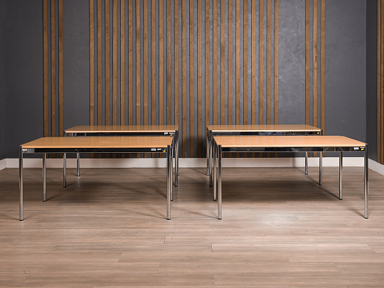 Стол прямоугольный USM Haller Массив Ольха Швейцария